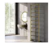 Uscător de prosoape decorativ LOJIMAX, colecția LOTTO Lățime 500 mm. Înălțime 500 mm. alb mat