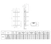 Uscător de prosoape de design LOJIMAX colecția TEOS 1430x400 mm, MY-512
