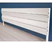 ALUMINUM HORIZONTAL RADIATOR AMAZONITE HRZ inaltimea 800 mm. latimea 204 mm. alb mat
