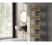 Uscător de prosoape decorativ LOJIMAX, colecția POSSIA DOUBLE PLUS Lățime 300 mm. Înălțime 800 mm. alb mat