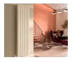 Дизайнерский радиатор LOJIMAX, коллекция  FIONA DOUBLE высота 400 мм. ширина 1199 мм. белый мат