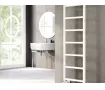 Дизайнерский полотенцесушитель LOJIMAX, коллекция PERLA STYLE Ширина 300 мм. Высота 530 мм. белый мат