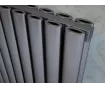 FLOOR STANDING ALUMINUM RADIATOR BELLA DOUBLE LUX высота 500 мм. ширина 1997 мм. белый мат
