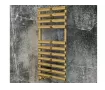 Uscător de prosoape decorativ LOJIMAX, colecția TALIA PLUS Lățime 400 mm. Înălțime 1200 mm. alb mat
