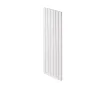 Calorifer decorativ LOJIMAX, colectia  ROYAL DOUBLE inaltimea 200 mm. latimea 218 mm. alb mat