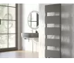 Uscător de prosoape decorativ LOJIMAX, colecția LORA Lățime 400 mm. Înălțime 515 mm. alb mat