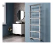 Uscător de prosoape decorativ LOJIMAX, colecția SORTE STYLE Lățime 400 mm. Înălțime 570 mm. negru mat