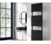 Uscător de prosoape decorativ LOJIMAX, colecția SIRIUS PLUS Lățime 600 mm. Înălțime 1700 mm. alb mat