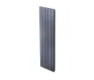Calorifer decorativ  LOJIMAX colecția KALSEDON DOUBLE 1800x470 mm, BLUE SATIN