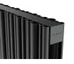 Calorifer decorativ LOJIMAX colecția BAMBOO DOUBLE 1800x359 mm, Black Matt Anodising