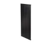 Calorifer decorativ LOJIMAX, colectie KALSEDON 200 mm. 280 mm. negru mat