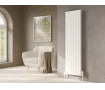 Calorifer decorativ LOJIMAX, colectia  ROYAL DOUBLE inaltimea 200 mm. latimea 218 mm. alb mat