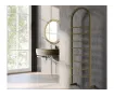 Uscător de prosoape decorativ LOJIMAX, colecția JOY Lățime 800 mm. Înălțime 500 mm. alb mat