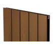 Calorifer decorativ LOJIMAX, colectia  KALSEDON DOUBLE высота 300 mm. ширина 280 mm. BRONZE SATINE
