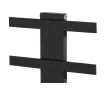 Uscător de prosoape de design LOJIMAX colecția ALBATROS STYLE 1340x450 mm, Negru