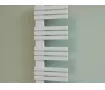 Uscător de prosoape decorativ LOJIMAX, colecția KAUNOS Lățime 250 mm. Înălțime 400 mm. negru mat