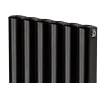 Calorifer decorativ LOJIMAX, colectia  VOLE inaltimea 500 mm. latimea 316 mm. negru mat