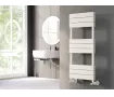 Uscător de prosoape decorativ LOJIMAX, colecția CALVIN Lățime 400 mm. Înălțime 1200 mm. alb mat