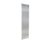 Calorifer decorativ LOJIMAX, colectia BAMBOO inaltimea 300 mm. latimea 239 mm. CHROME ANODISING