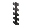 Uscător de prosoape de design LOJIMAX colecția DOSIA 1150x500 mm, Negru