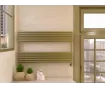 Uscător de prosoape decorativ LOJIMAX, colecția SIRIUS LINE Lățime 400 mm. Înălțime 600 mm. alb mat