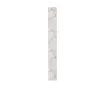 Uscător de prosoape decorativ LOJIMAX, colecția PRUSIAS Lățime 700 mm. Înălțime 400 mm. alb mat