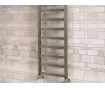 Uscător de prosoape decorativ LOJIMAX, colecția PERLA LINE Lățime 400 mm. Înălțime 720 mm. alb mat