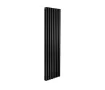 Calorifer decorativ LOJIMAX, colectie BELLA DOUBLE 300 mm. 286 mm. negru mat