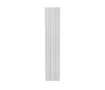 Дизайнерский радиатор LOJIMAX коллекция BAMBOO DOUBLE 1800x359 мм, Inox Matt Anodising