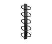 Uscător de prosoape de design LOJIMAX colecția PEARL 1250x400 mm, Negru