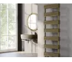 Uscător de prosoape decorativ LOJIMAX, colecția SIRIUS DOUBLE STYLE Lățime 400 mm. Înălțime 700 mm. alb mat