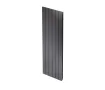 Calorifer decorativ  LOJIMAX colecția KALSEDON DOUBLE 500x1515 mm, Antracit