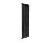 Calorifer decorativ LOJIMAX, colectia BAMBOO inaltimea 300 mm. latimea 239 mm. BLACK MATT ANODISING