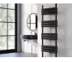 Uscător de prosoape decorativ LOJIMAX, colecția POSSIA DOUBLE PLUS Lățime 300 mm. Înălțime 800 mm. alb mat