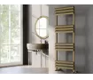 Uscător de prosoape decorativ LOJIMAX, colecția RUBY Lățime 400 mm. Înălțime 1340 mm. alb mat