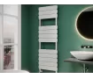 Uscător de prosoape decorativ LOJIMAX, colecția SOLE Lățime 300 mm. Înălțime 755 mm. negru mat
