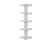 Uscător de prosoape de design LOJIMAX colecția TEOS 910x400 mm, Alb