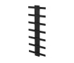 Uscător de prosoape de design LOJIMAX colecția ALBATROS STYLE 1740x450 mm, Negru