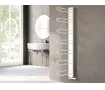 Uscător de prosoape decorativ LOJIMAX, colecția PRUSIAS Lățime 700 mm. Înălțime 400 mm. alb mat