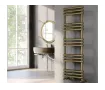 Uscător de prosoape decorativ LOJIMAX, colecția VERO Lățime 400 mm. Înălțime 500 mm. alb mat