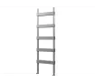 Uscător de prosoape decorativ LOJIMAX, colecția FERRINA DOUBLE LINE Lățime 600 mm. Înălțime 1180 mm. alb mat