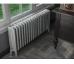 FLOOR STANDING ALUMINUM RADIATOR GRANDE LUX inaltimea 700 mm. latimea 1350 mm. alb mat