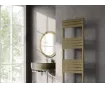 Uscător de prosoape decorativ LOJIMAX, colecția ELEGANT PLUS Lățime 300 mm. Înălțime 790 mm. alb mat