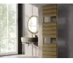 Uscător de prosoape decorativ LOJIMAX, colecția EMERALD PLUS Lățime 300 mm. Înălțime 1000 mm. alb mat