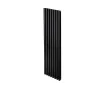 Calorifer decorativ LOJIMAX, colectie BELLA DOUBLE 300 mm. 286 mm. negru mat