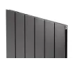 Calorifer decorativ LOJIMAX, colectia  KALSEDON DOUBLE высота 800 mm. ширина 470 mm. antracit mat