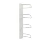 Uscător de prosoape decorativ LOJIMAX, colecția PRUSIAS Lățime 700 mm. Înălțime 400 mm. alb mat