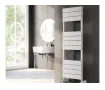 Uscător de prosoape decorativ LOJIMAX, colecția BENOIT PLUS Lățime 400 mm. Înălțime 700 mm. negru mat