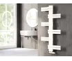 Uscător de prosoape decorativ LOJIMAX, colecția IDA Lățime 400 mm. Înălțime 500 mm. alb mat