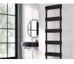 Uscător de prosoape decorativ LOJIMAX, colecția BENOIT DOUBLE STYLE Lățime 300 mm. Înălțime 650 mm. alb mat